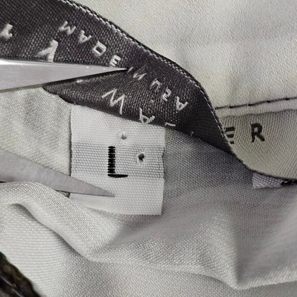 Bryn Walker Women's Silver Printed Danuta Jacket Size Large Oversized Lagenlook - Picture 8 of 11